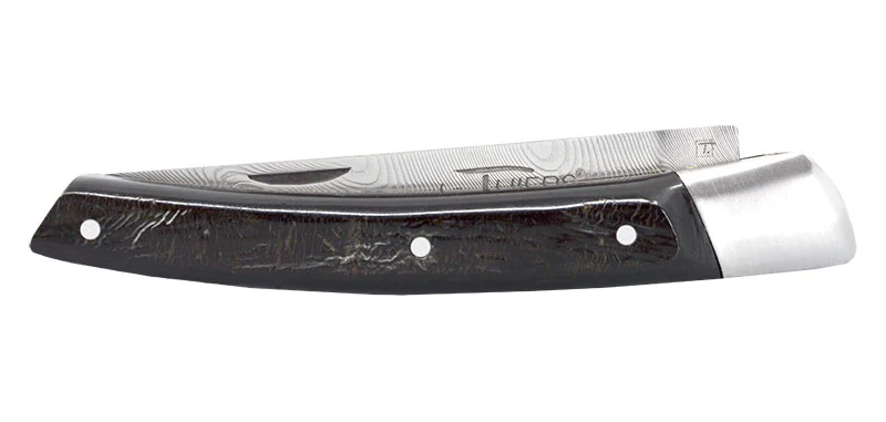 Couteau Le Thiers Noir Damas