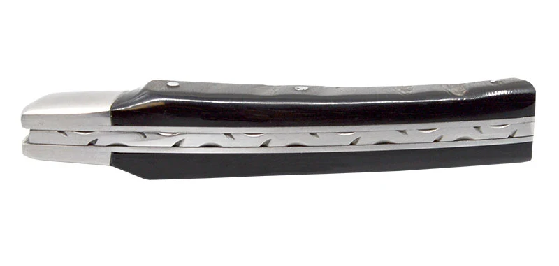 Couteau Le Thiers Noir Damas