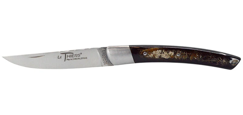 Couteau Le Thiers Manche en Corne de Buffle