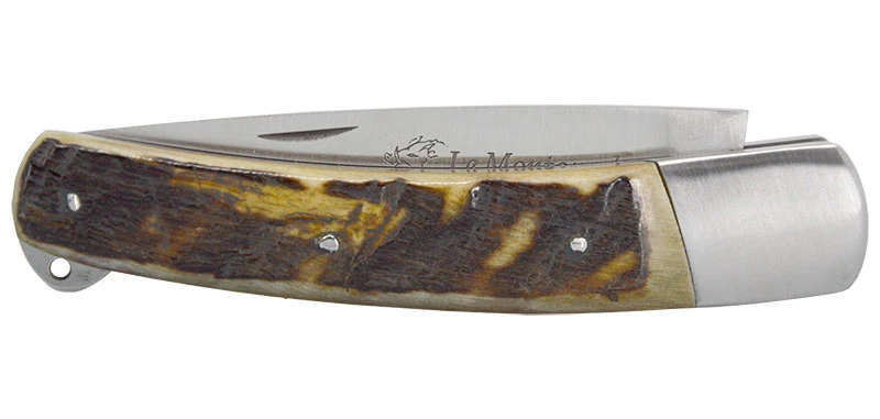 Couteau Le Montoncel Artisanal Corne Naturel