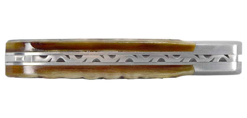 Couteau Le Montoncel Artisanal Corne Naturel