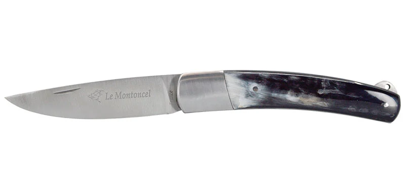 Couteau Pliant Le Montoncel Corne Naturel