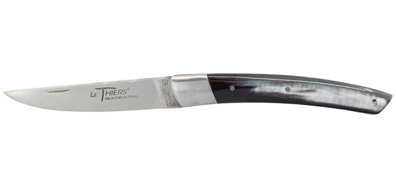 Couteau Le Thiers Corne Coutellerie Chevalerias