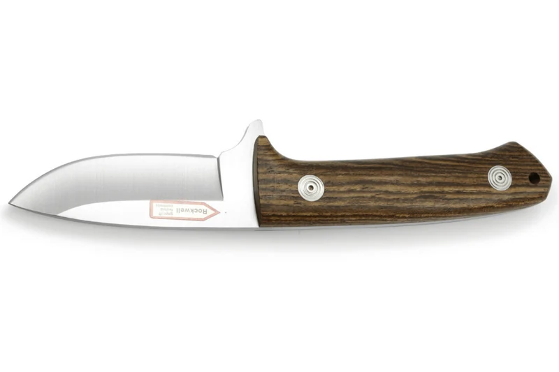 Couteau Puma IP Pollux II Oak 307609 lame 9cm manche bois de bocote + étui en cuir