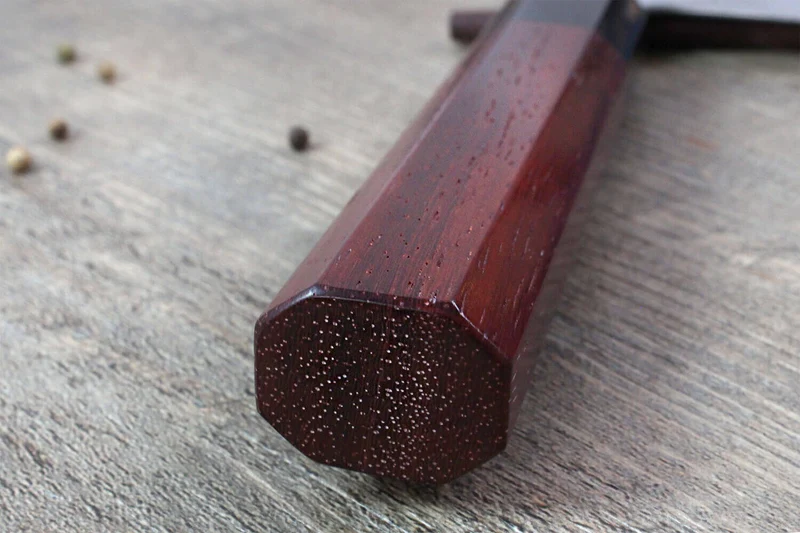 Couteau kiritsuke japonais artisanal Masashi Yamamoto SLD damas 21cm