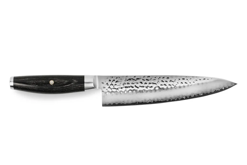 Couteau de chef japonais Yaxell Ketu lame 20cm manche en Pakkawood