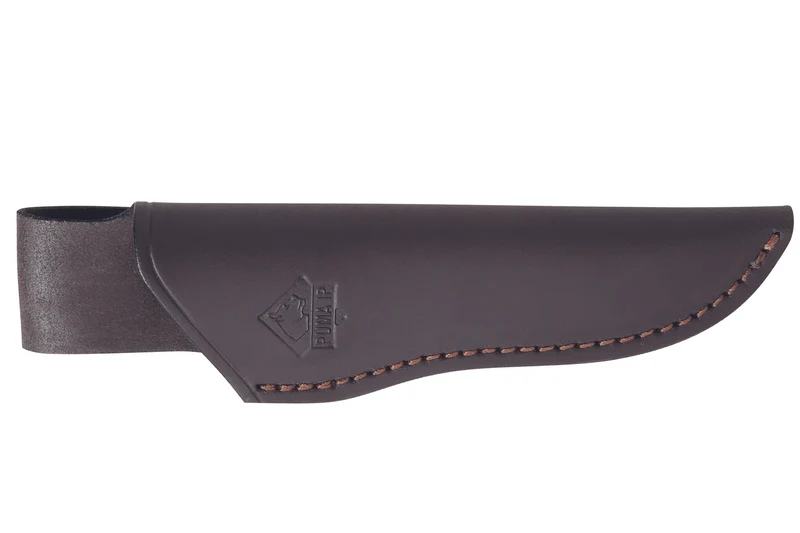 Couteau Puma IP Montero Olive 328512 lame 12cm manche olivier + étui en cuir