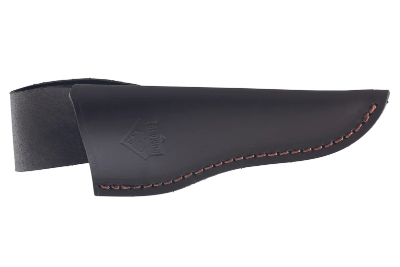 Couteau Puma IP Outdoor Hunter Stag 331811 lame 10,6cm manche bois de cerf + étui cuir