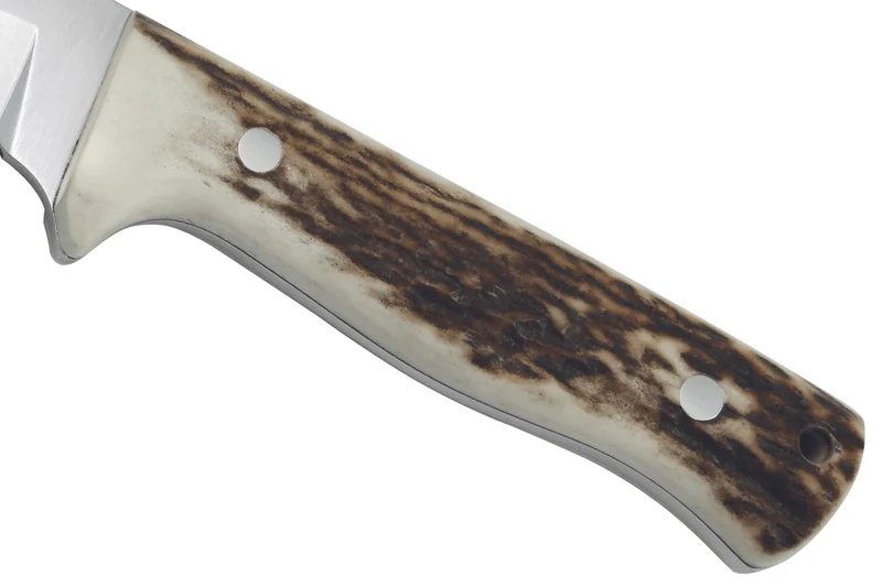 Couteau Puma IP Nordic I Stag 310712 lame 11,4cm manche bois de cerf + étui cuir