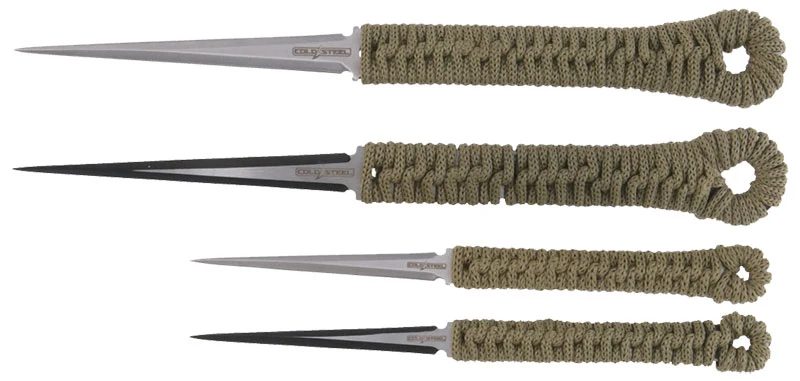 Couteau de Lancer Lot de 4 pointes de lancer Cold Steel