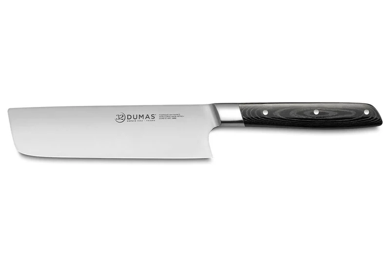 Couteau nakiri 16cm 32 Dumas Signature manche en micarta