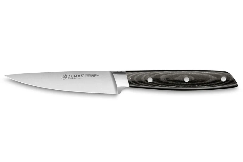 Couteau d'office 10cm 32 Dumas Signature manche en micarta