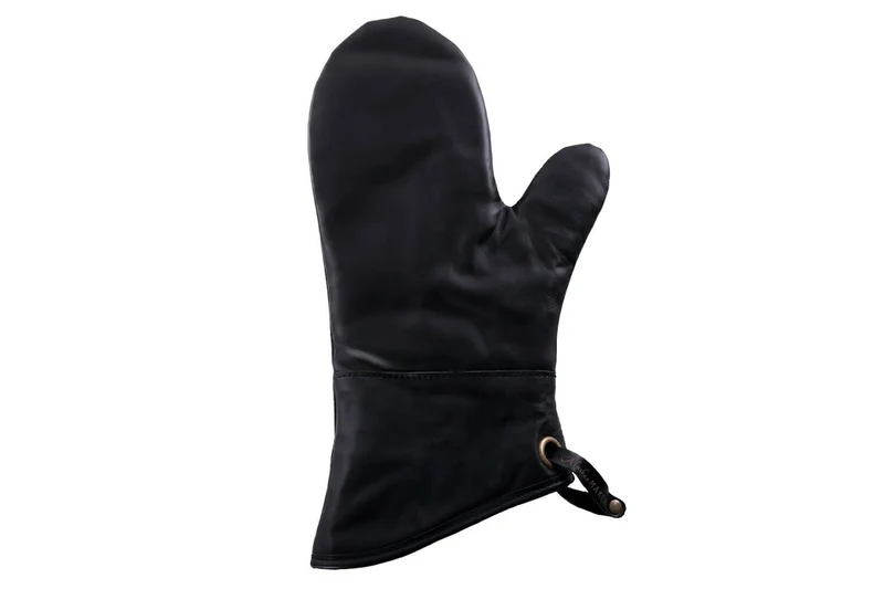 Manique Alaskan Maker Defender noir et vert en cuir
