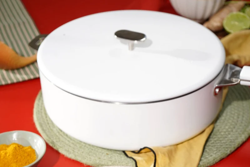 Couvercle 28cm Cookut pour La Merveilleuse sauteuse en inox
