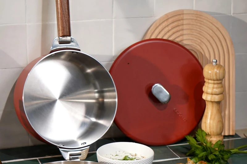 Couvercle 24cm Cookut pour La Merveilleuse poêle en inox