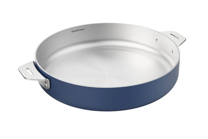 Poêle Cookut La Merveilleuse 24cm en acier inoxydable Steel Green®