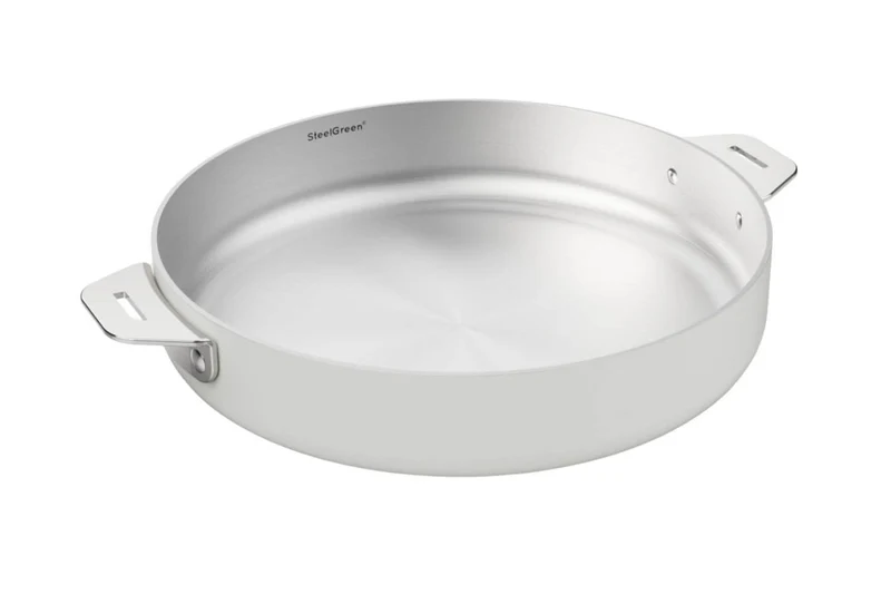 Poêle Cookut La Merveilleuse 24cm en acier inoxydable Steel Green®