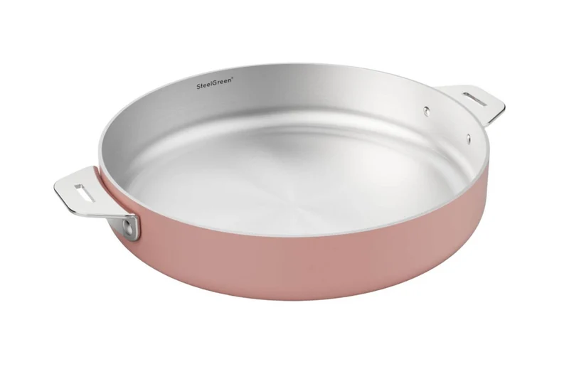 Poêle Cookut La Merveilleuse 24cm en acier inoxydable Steel Green®
