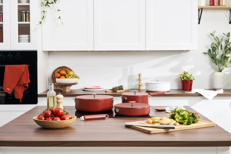 Casserole Cookut La Merveilleuse 20cm en acier inoxydable Steel Green®