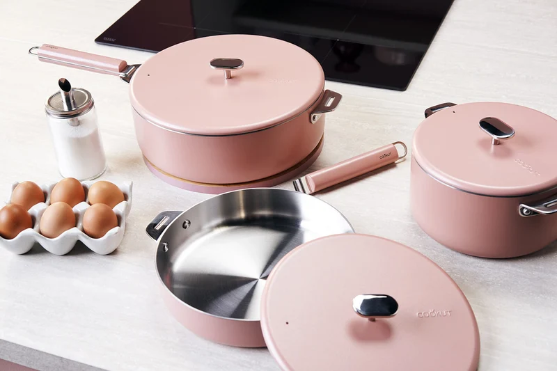 Casserole Cookut La Merveilleuse 20cm en acier inoxydable Steel Green®