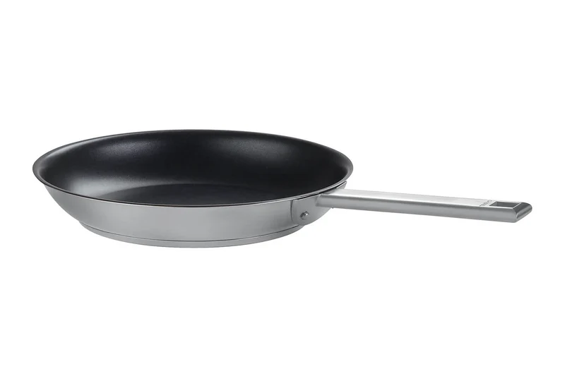 Poêle antiadhésive Cristel Strate Fixe en acier inox 18/10