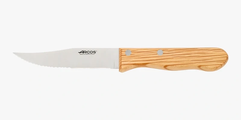 Set de 4 piezas de cuchillos para churrasco