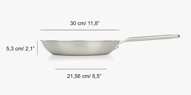 Set sartenes Samoa Inox 24, 28 y 30 cm