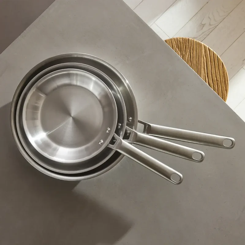 Set sartenes Samoa Inox 20, 26 y 30 cm