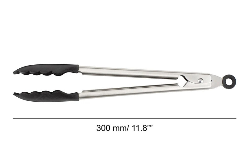 Set completo de utensilios de cocina en acero inox y silicona
