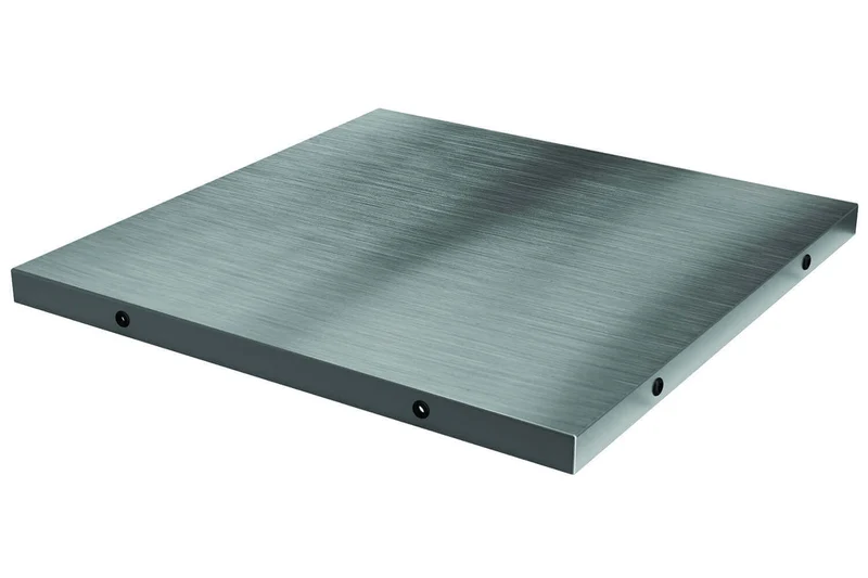 Plateau Big Green Egg en acier inoxydable pour table modulaire et bloc-armoire