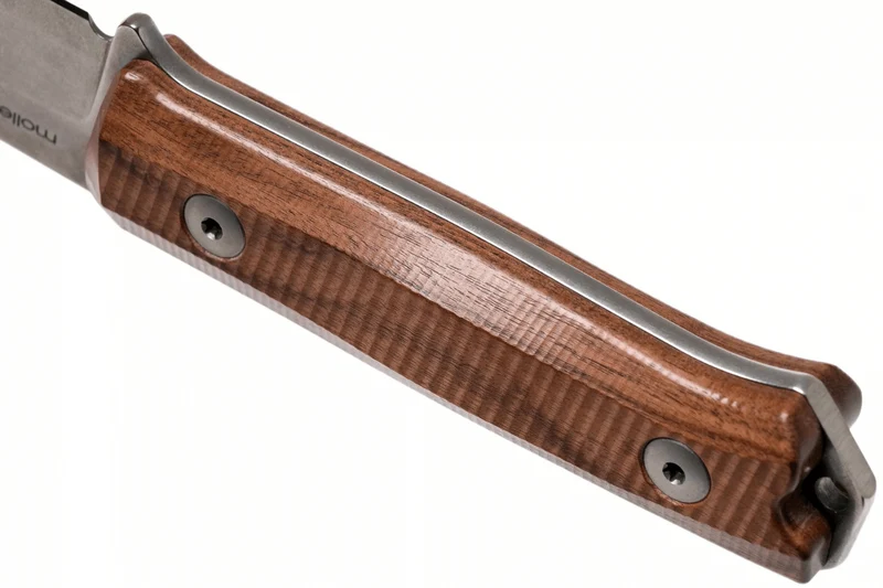 Couteau LionSteel B40.ST lame 10,3cm manche en bois de santal + étui en cuir