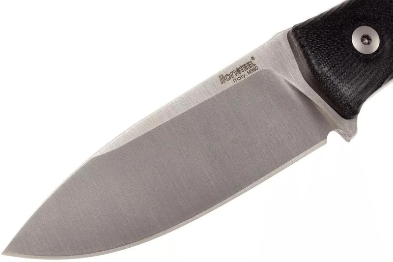 Couteau LionSteel M4.G10 lame 9,5cm manche en G10 + étui en cuir