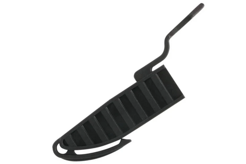 Couteau à champignons Mora Karl-Johan 10906 lame inox 6,2cm manche polypropylène noir + étui
