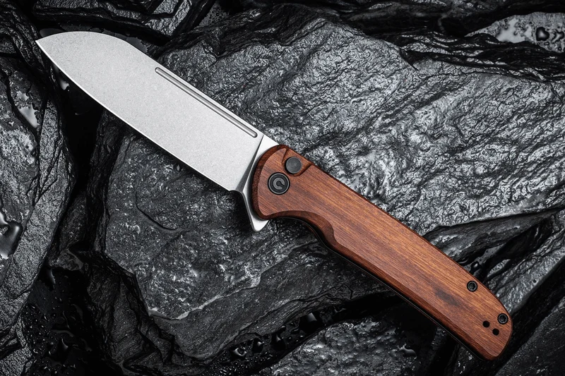 Couteau pliant CIVIVI Chevalier C200223 manche en bois de Bubinga 11,2cm