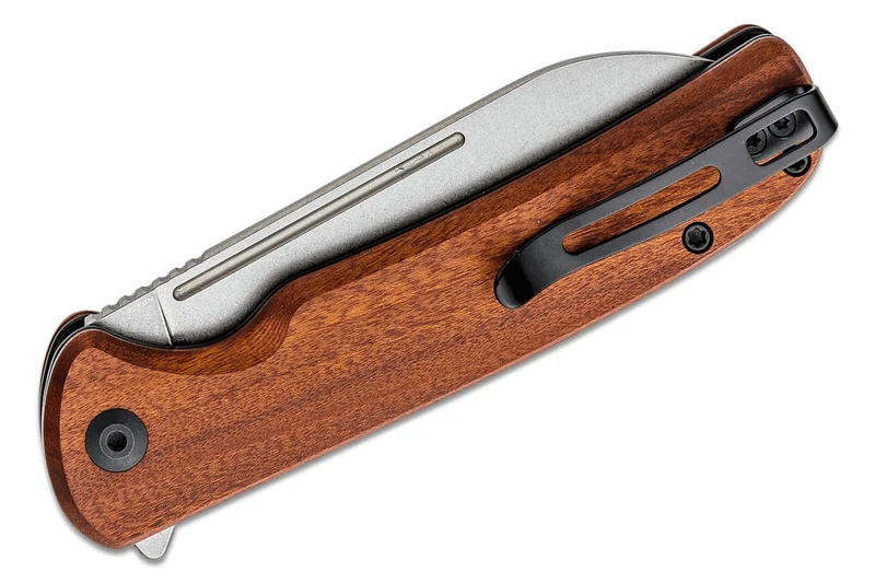 Couteau pliant CIVIVI Chevalier C200223 manche en bois de Bubinga 11,2cm