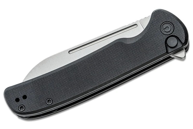 Couteau pliant CIVIVI Chevalier C200221 manche en G10 et fibre de carbone noir 11,2cm