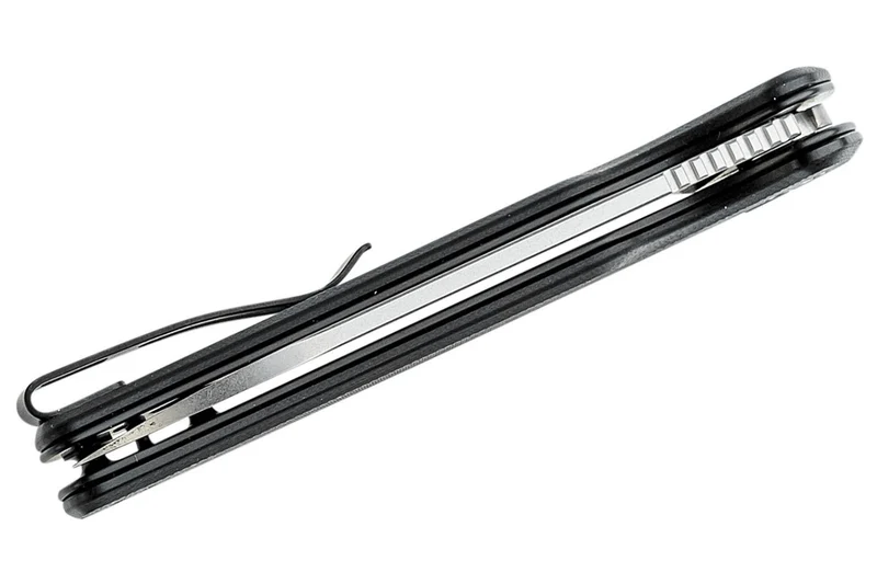 Couteau pliant CIVIVI Chevalier C200221 manche en G10 et fibre de carbone noir 11,2cm