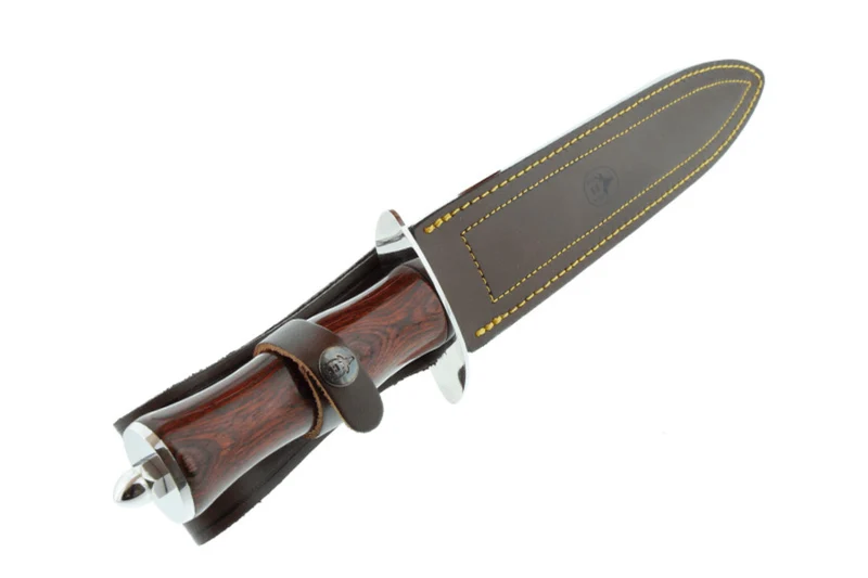 Couteau Muela Alcaraz 9252 lame en inox 26cm manche en stamina + étui en cuir