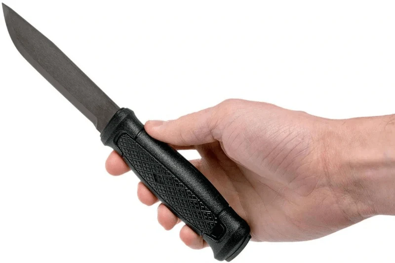 Couteau Mora Garberg Multi-Mount 13147 lame carbone 10,9cm manche polyamide noir + étui