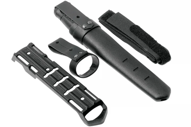 Couteau Mora Garberg Multi-Mount 13147 lame carbone 10,9cm manche polyamide noir + étui