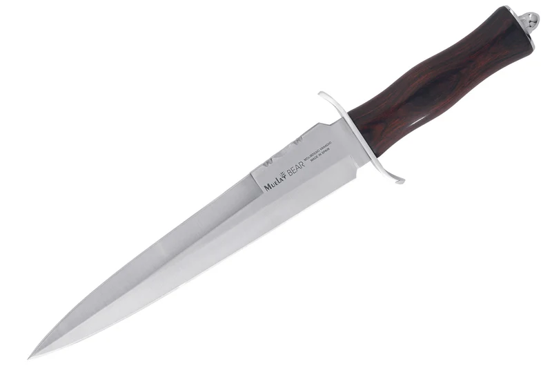Couteau Muela Bear 9245 lame en inox 24cm manche en stamina + étui en cuir