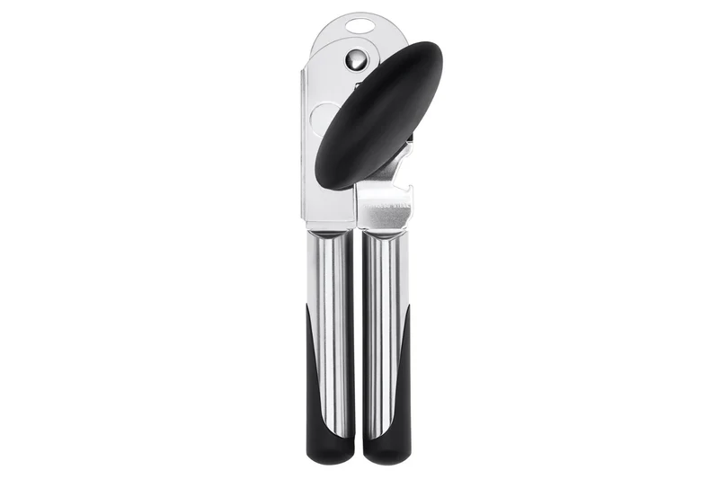 Ouvre-boîte manuel OXO Steel en acier inoxydable et santoprène