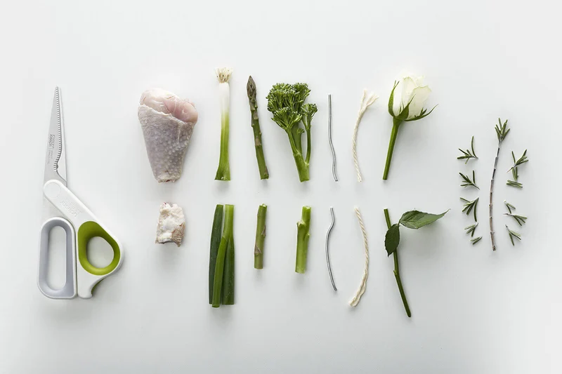 Ciseaux de cuisine multifonctions Joseph Joseph PowerGrip avec prise de pouce intégrée