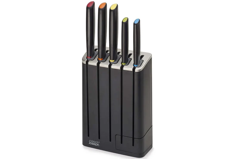 Bloc de 5 couteaux Joseph Joseph Elevate avec aiguiseur amovible