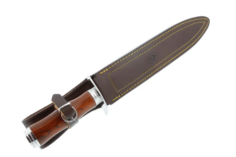 Couteau Muela Urial 9284 lame en inox 26cm manche en cocobolo + étui en cuir