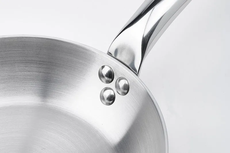 Poêle à frire De Buyer Alchimy en inox 18/10 multicouches 3 plis