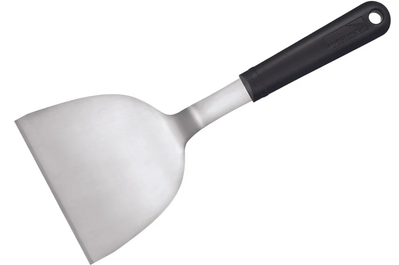 Pelle plancha Déglon en acier inox avec manche ABS 26 x 16cm