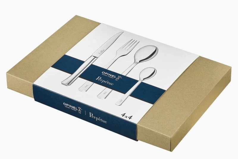 Ménagère Opinel Perpétue 16 pièces en acier inoxydable