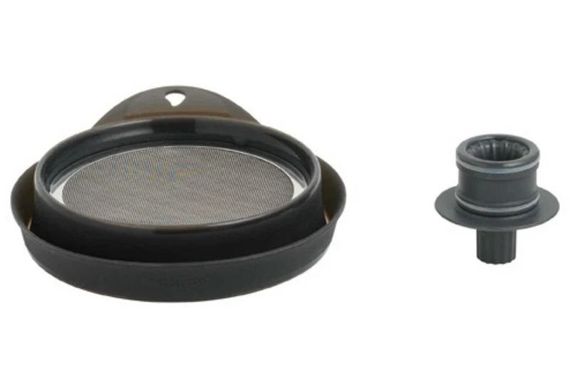Entonnoir filtrant Mastrad pliable noir en silicone