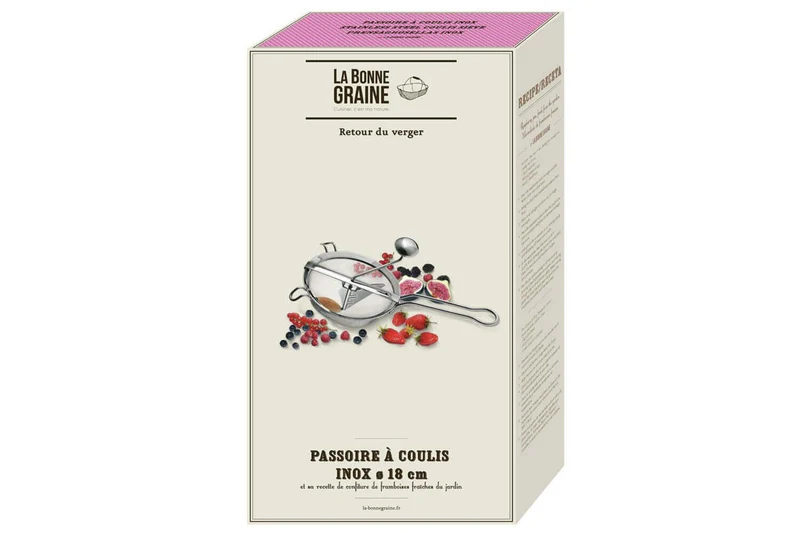 Passoire à coulis/tamis La Bonne Graine en inox ø18cm